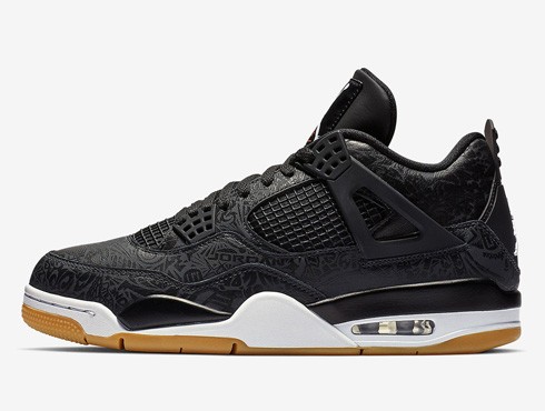 AIR JORDAN 4 Retro &quotBLACK LASER"