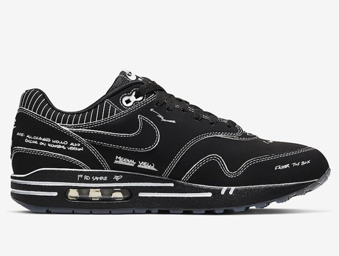 Air Max 1 “Black Schematic” 