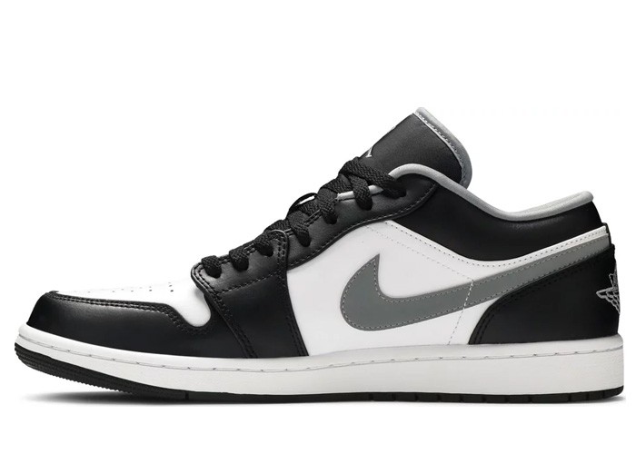 Air Jordan 1 Low 'Black Medium Grey' - 553558 040