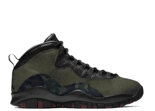 Air Jordan 10 Woodland Camo