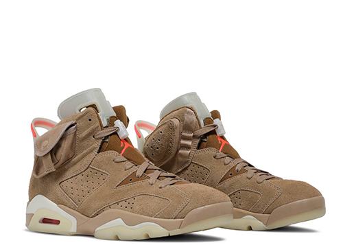 Travis Scott X Air Jordan 6 Retro British Khaki